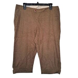 NEW GAP Brown Bermuda Shorts Size 12